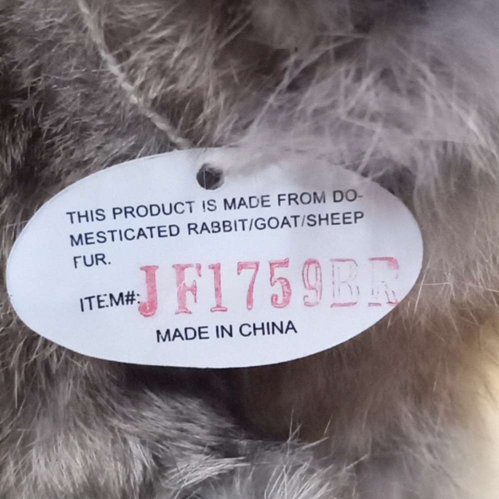 Vintage Realistic Real Fur Cat - Picture 13 of 17